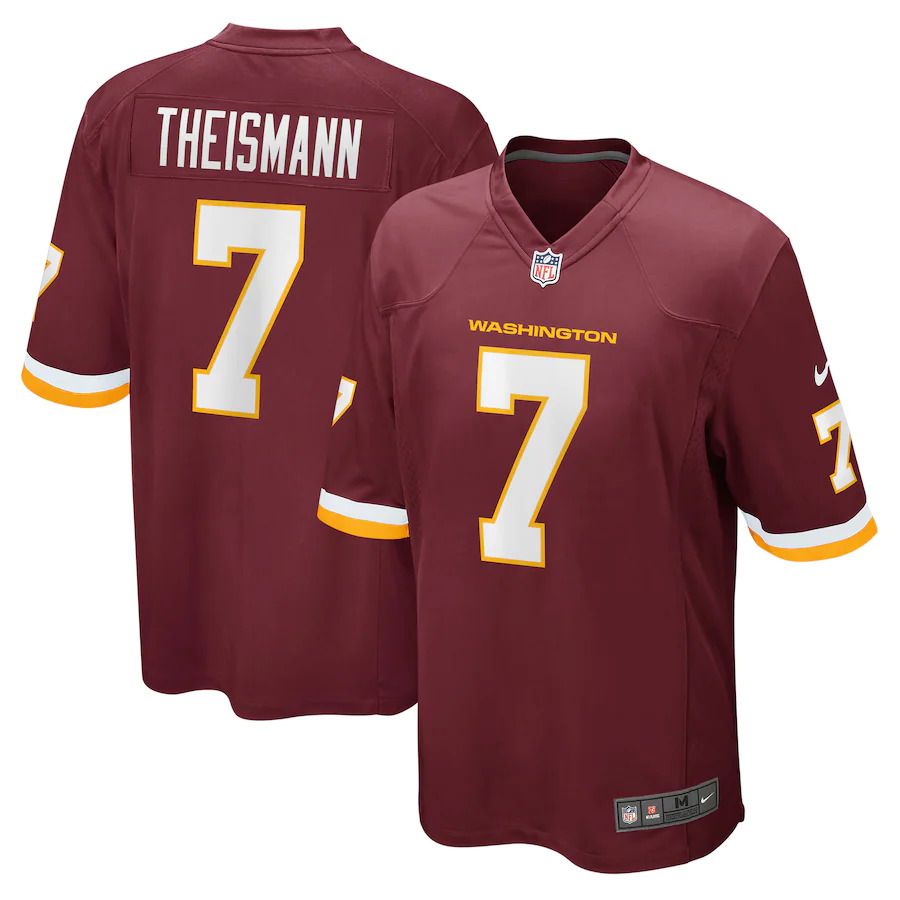 Men Washington Redskins 7 Joe Theismann Nike Burgundy Retired Player NFL Jersey